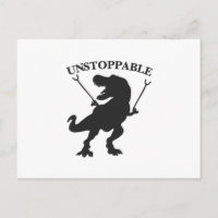 T-rex non stoppable - Choisir la couleur arrière -