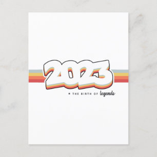 Carte Postale T-Shirt 2023 La naissance des légendes