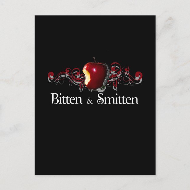Carte Postale T-shirt bitten et smitten (Devant)