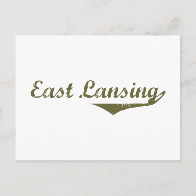 Carte Postale T-shirts East Lansing Revolution (Devant)