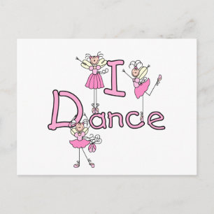 Carte Postale T-shirts et cadeaux Ballerina I Dance