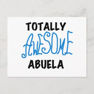 Carte Postale T-shirts et cadeaux bleus totalement