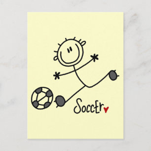 Carte Postale T-shirts et cadeaux de base pour le soccer