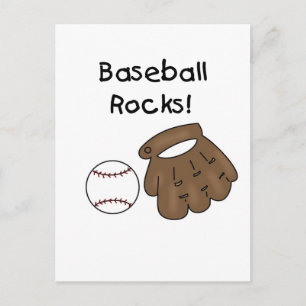 Carte Postale T-shirts et cadeaux de Baseball Rocks