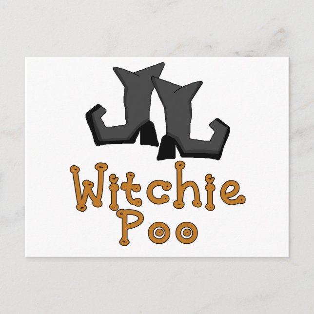 Carte Postale T-shirts et cadeaux de cuisine Poo (Devant)