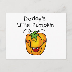 Carte Postale T-shirts et cadeaux de papa's Little Citrouille