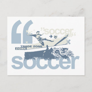 Carte Postale T-shirts et cadeaux de soccer de la zone commercia