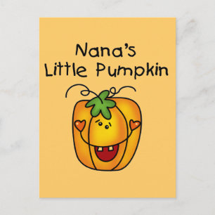 Carte Postale T-shirts et cadeaux d'Halloween Citrouilles de Nan