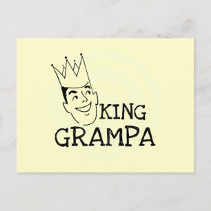 Carte Postale T-shirts et cadeaux King Grampa