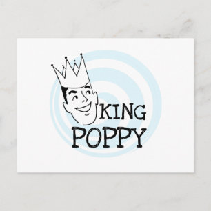 Carte Postale T-shirts et cadeaux King Poppy