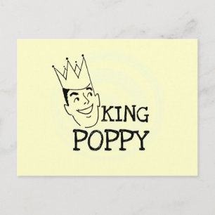 Carte Postale T-shirts et cadeaux King Poppy