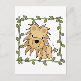 Carte Postale T-shirts et cadeaux Lion pour bébé