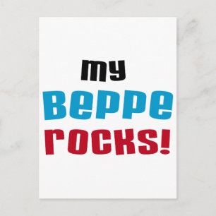 Carte Postale T-shirts et cadeaux My Beppe Rocks