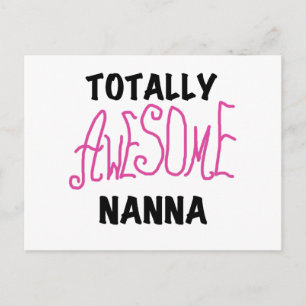 Carte Postale T-shirts et cadeaux Nanna roses absolument géniaux