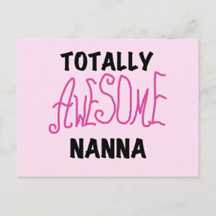 Carte Postale T-shirts et cadeaux Nanna roses absolument géniaux