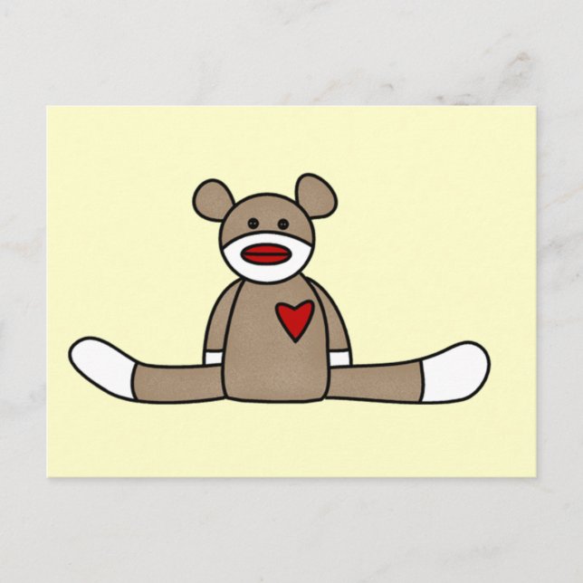 Carte Postale T-shirts et cadeaux originaux à base de singe de c (Devant)