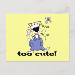 Carte Postale T-shirts et cadeaux pour chaton trop mignons