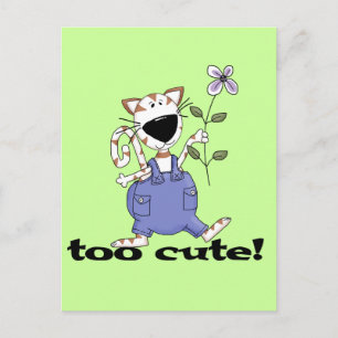 Carte Postale T-shirts et cadeaux pour chaton trop mignons