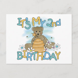 Carte Postale T-shirts et cadeaux pour le 2e anniversaire de l'O