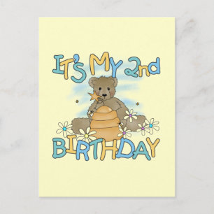 Carte Postale T-shirts et cadeaux pour le 2e anniversaire de l'O