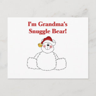 Carte Postale T-shirts et cadeaux pour l'ours de la petite mère