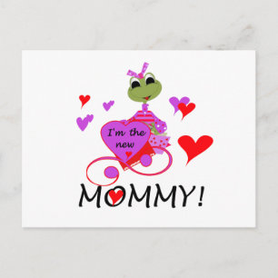 Carte Postale T-shirts et cadeaux pour maman nouvelle grenouille