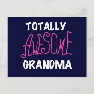 Carte Postale T-shirts et cadeaux rose grand-mère absolument gén