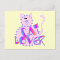T-shirts et cadeaux roses d'amoureux des chats
