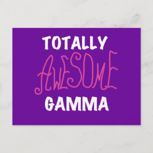 Carte Postale T-shirts et cadeaux roses gamma totalement