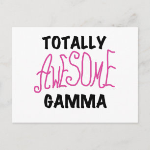 Carte Postale T-shirts et cadeaux roses gamma totalement