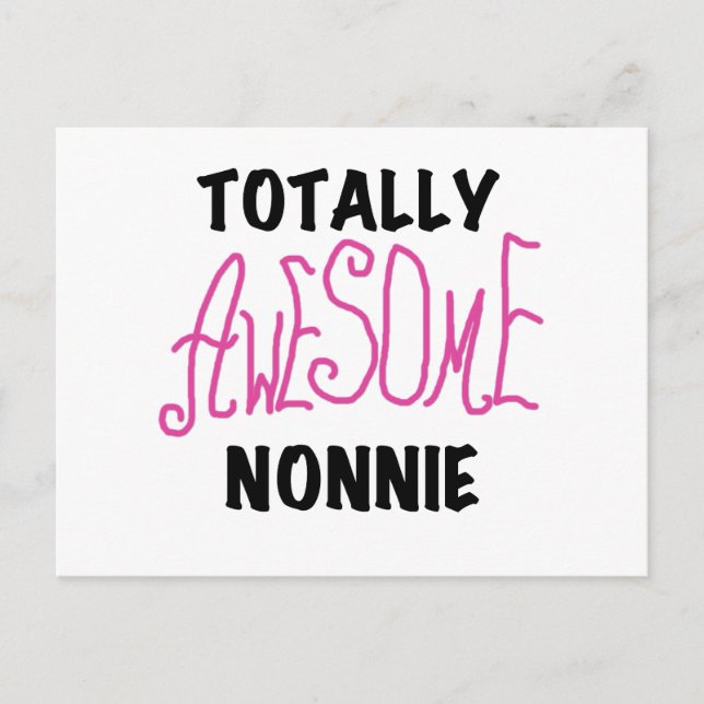 Carte Postale T-shirts et cadeaux roses totalement (Devant)