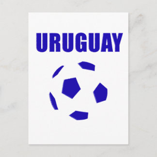 Carte Postale T-shirts football/futebol Uruguay