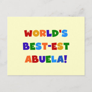 Carte Postale T-shirts lumineux de couleurs du Meilleur-est
