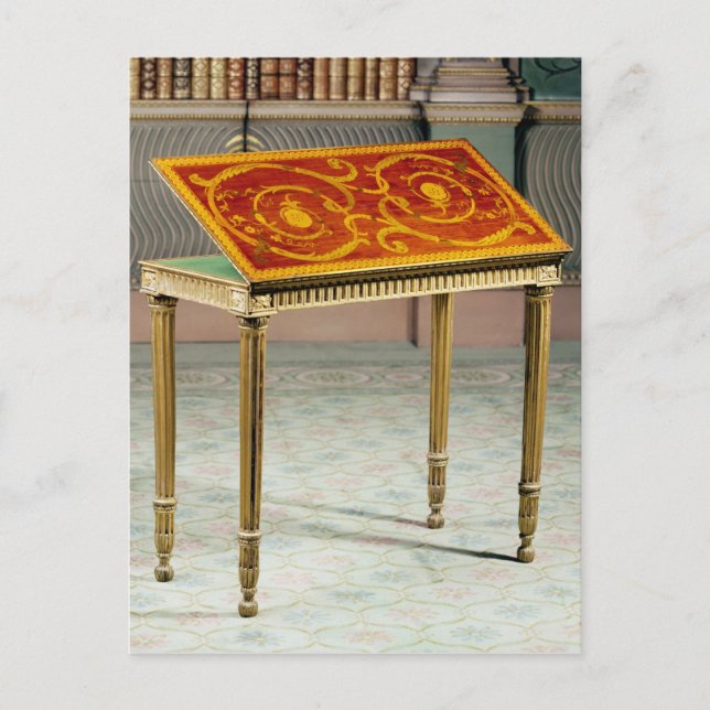 Carte Postale Table de cartes, c.1770 (Devant)