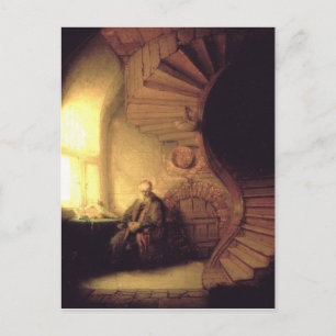 Carte Postale Tableau Art Rembrandt