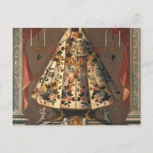 Carte Postale Tableau de Madonna noire 1745