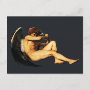 Carte Postale Tableau Fallen Angel par Alexandre Cabanel