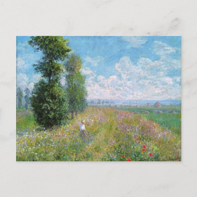 Carte Postale Tableau Monet (Devant)