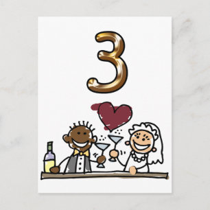 Carte Postale Tableau personnalisé Numéro 3