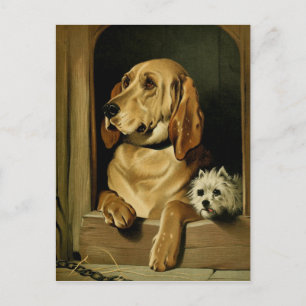 Carte Postale Tableau vintage : Dignité et impudence