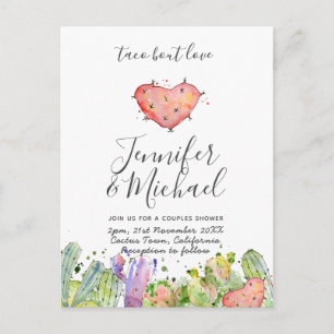 Carte Postale Taco Bout Love - Cartons d'invitation de mariage M