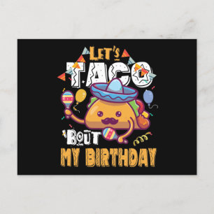 Carte Postale Taco Bout My Birthday