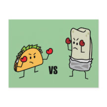 Taco contre le burrito