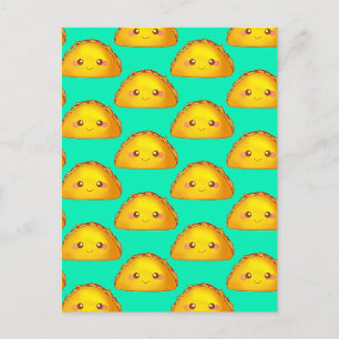 Carte Postale Taco de boeuf haché mexicain