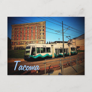 Carte postale Tacoma Rail