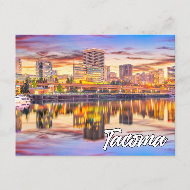 Carte Postale Tacoma, Washington, États-Unis (Devant)