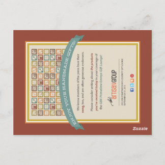 Carte postale TAG Primetime Emmys Press