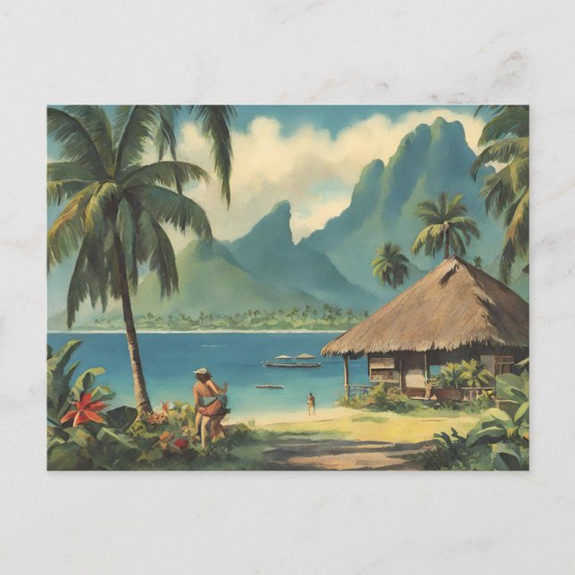 Carte Postale Tahiti (3) (Devant)
