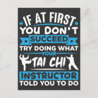 Tai Chi Fighter Silhouette Martial Arts Citation