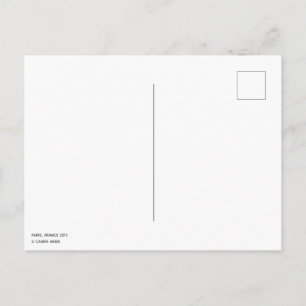 Carte postale, taille : Carte postale standard, pa